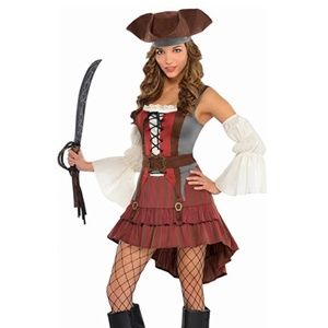 Adult Castaway Pirate Costume